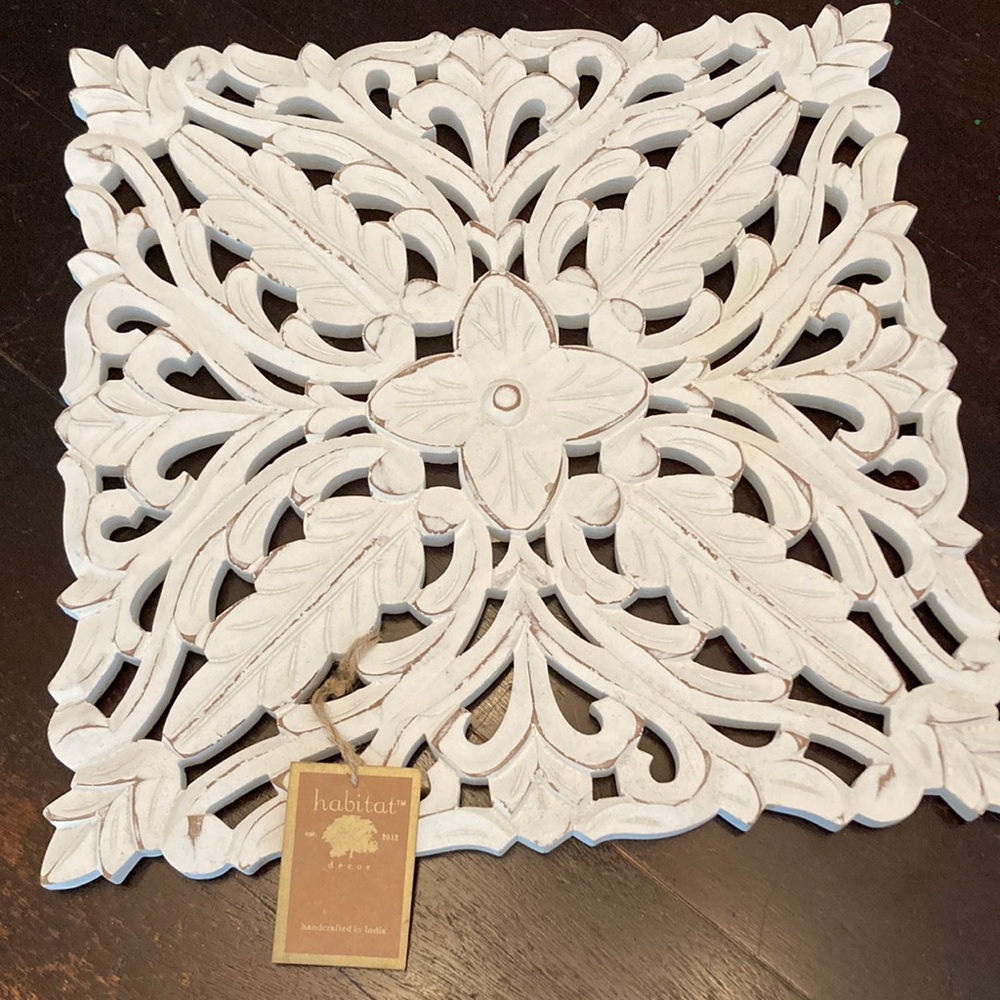 Art piece, white from Habitat Decor